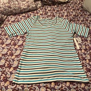 Caslon short sleeve cotton top